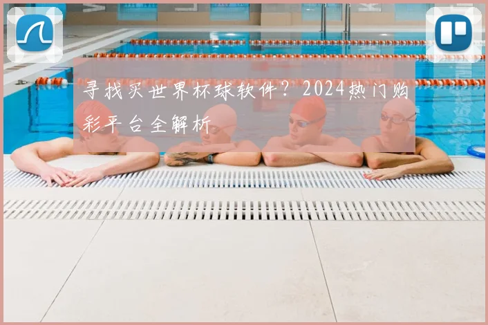 寻找买世界杯球软件?2024热门购彩平台全解析